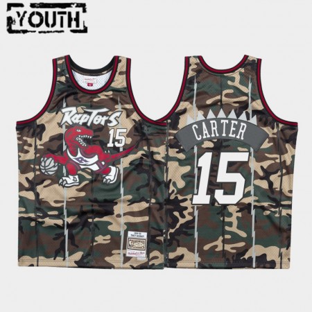 Camiseta Niños Toronto Raptors Vince Carter 15 Woodland Camo Swingman Camiseta Niños Toronto Raptors Vince Carter 15 Woodland Camo Swingman